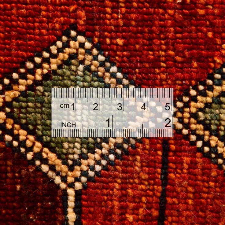 Detail image of 1' 9 x 3' 4 Hand Knotted Ariana Ziegler Rug