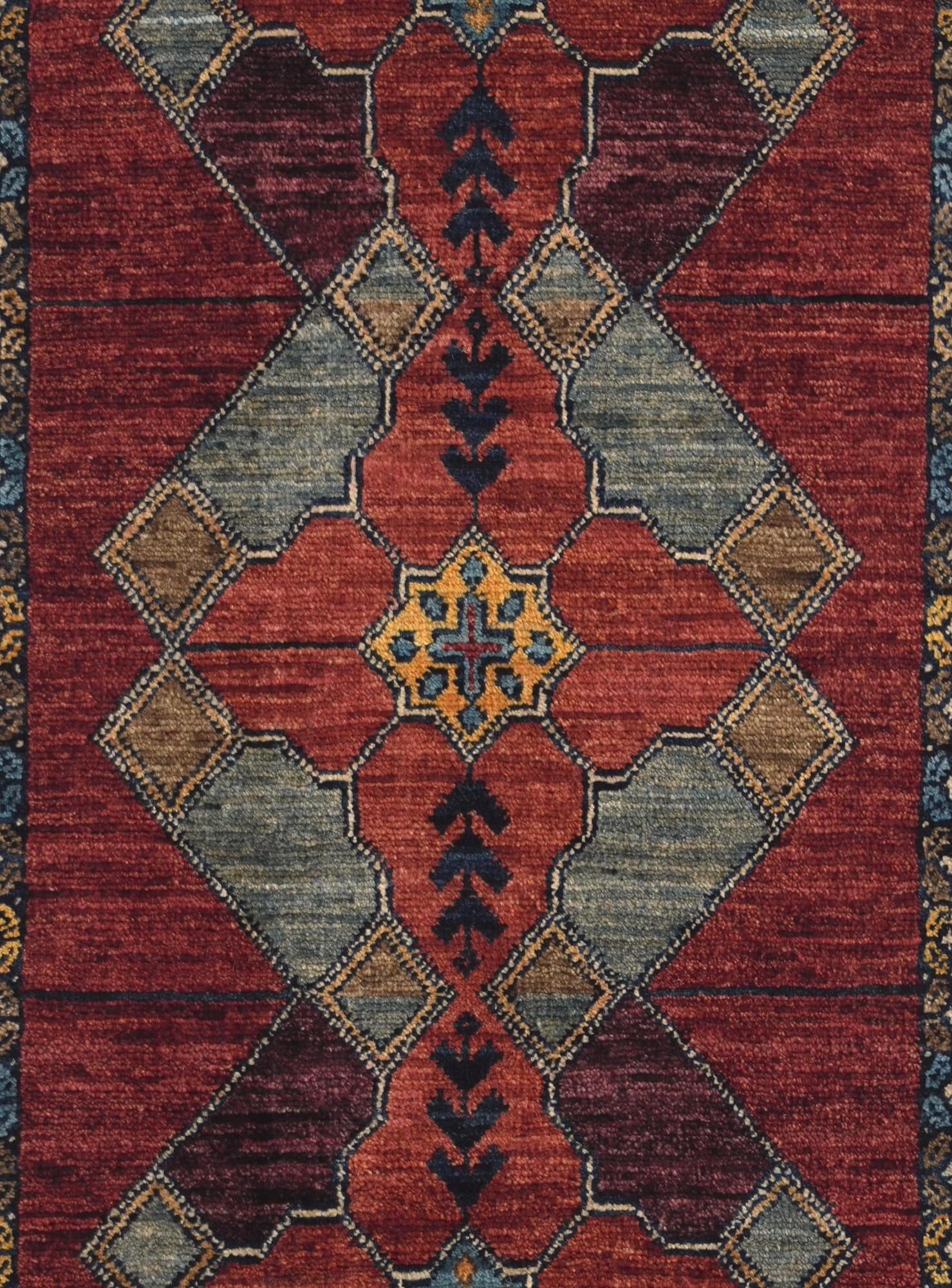 1' 9 x 3' 4 Hand Knotted Ariana Ziegler Rug