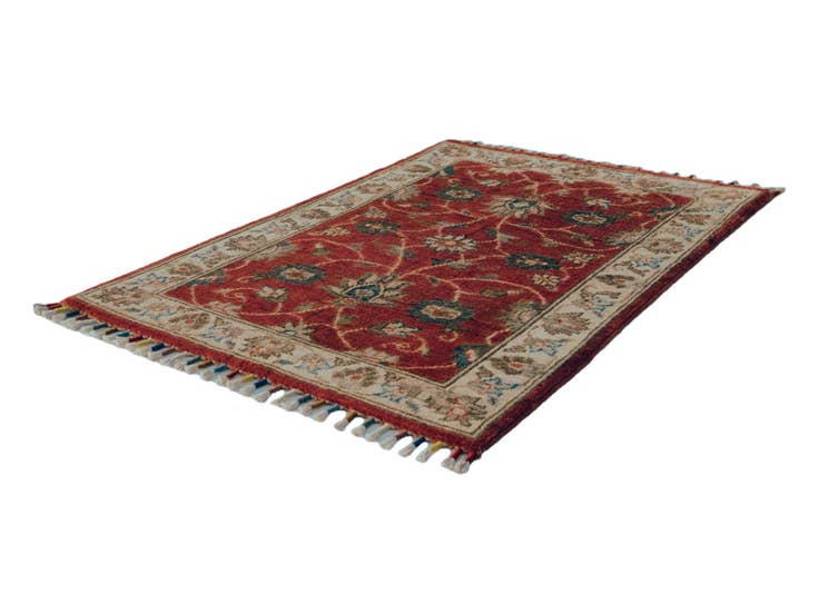Detail image of 2' x 2' 11 Hand Knotted Ariana Ziegler Rug