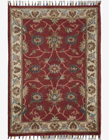 2' x 2' 11 Hand Knotted Ariana Ziegler Rug