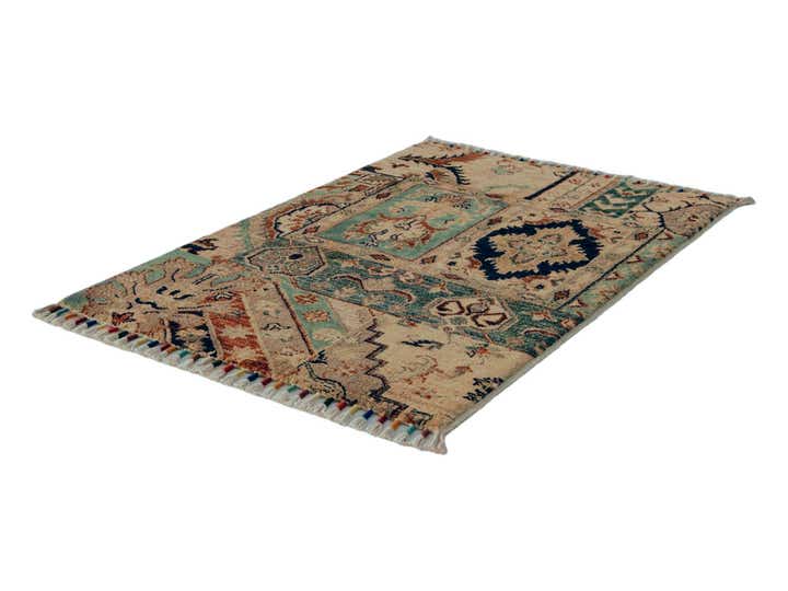 2' x 2' 11 Hand Knotted Ariana Ziegler Rug
