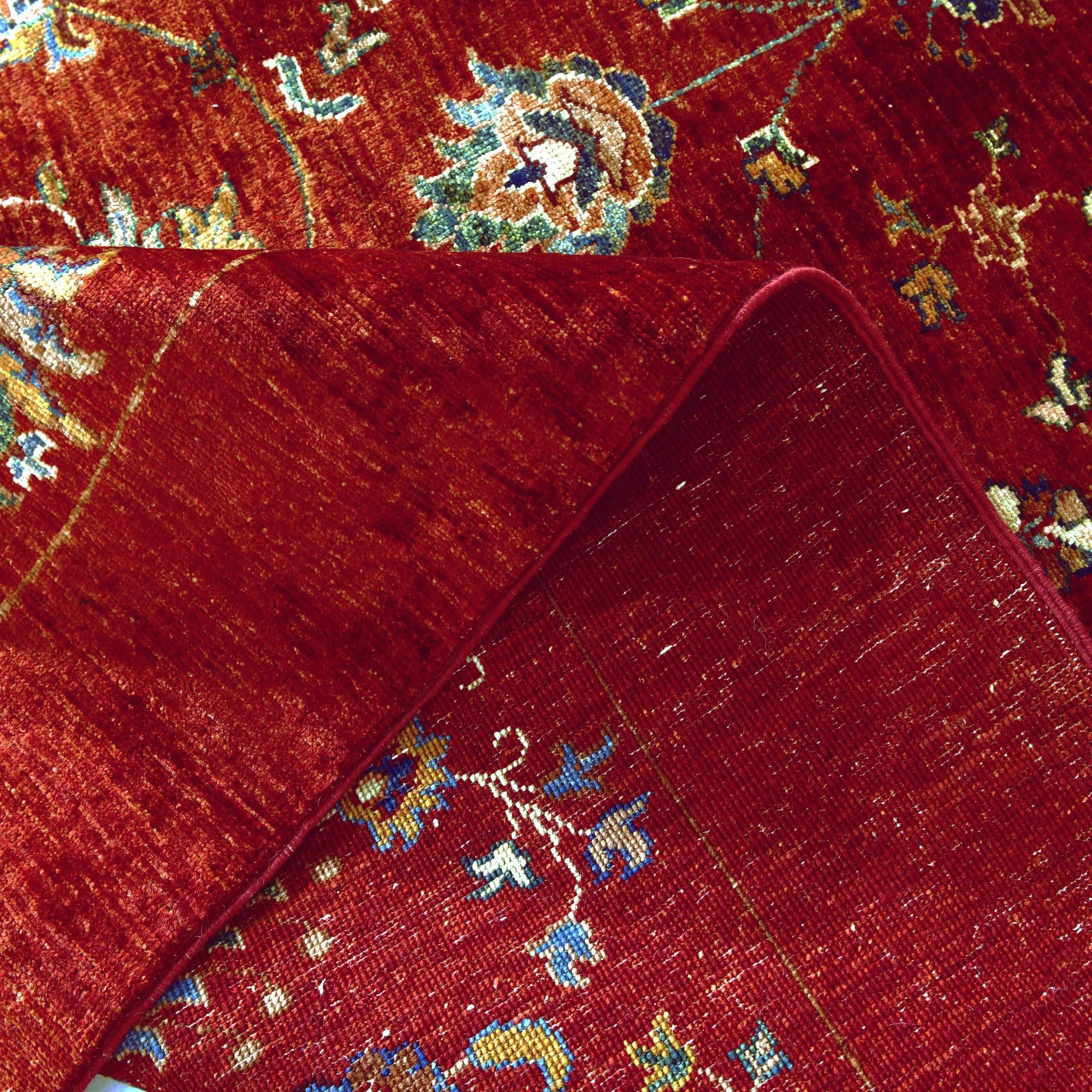 5' x 6' 4 Hand Knotted Ariana Ziegler Rug