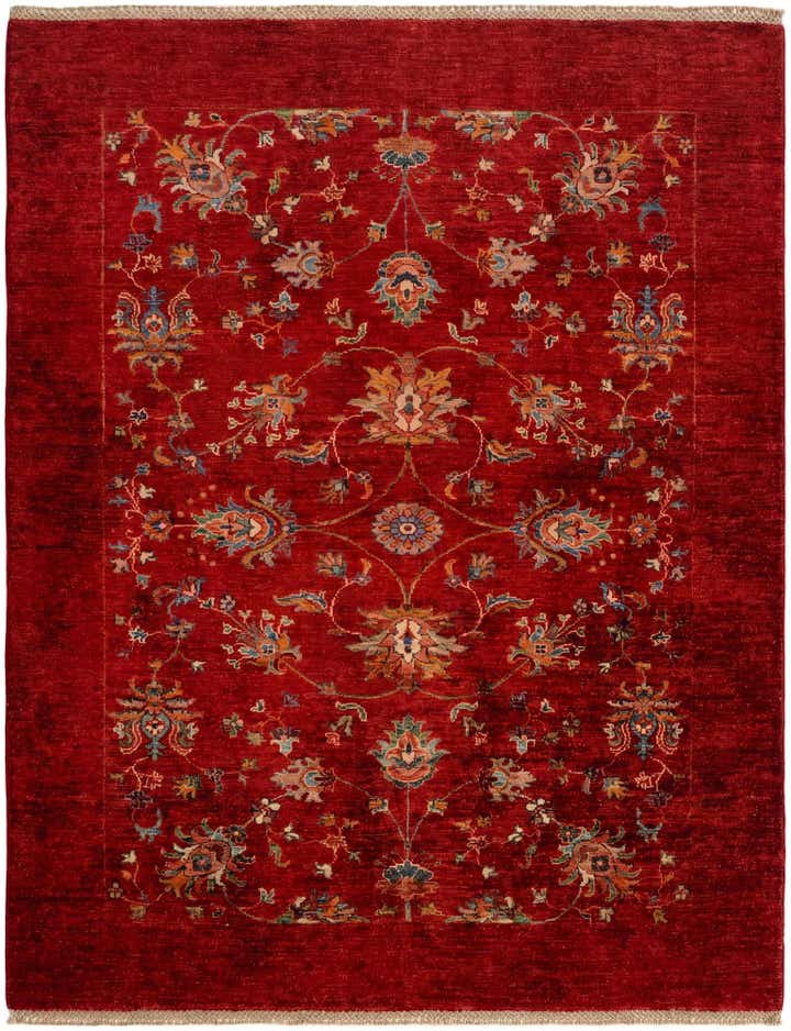 5' x 6' 4 Hand Knotted Ariana Ziegler Rug