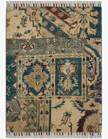 2' 1 x 2' 11 Hand Knotted Ariana Ziegler Rug