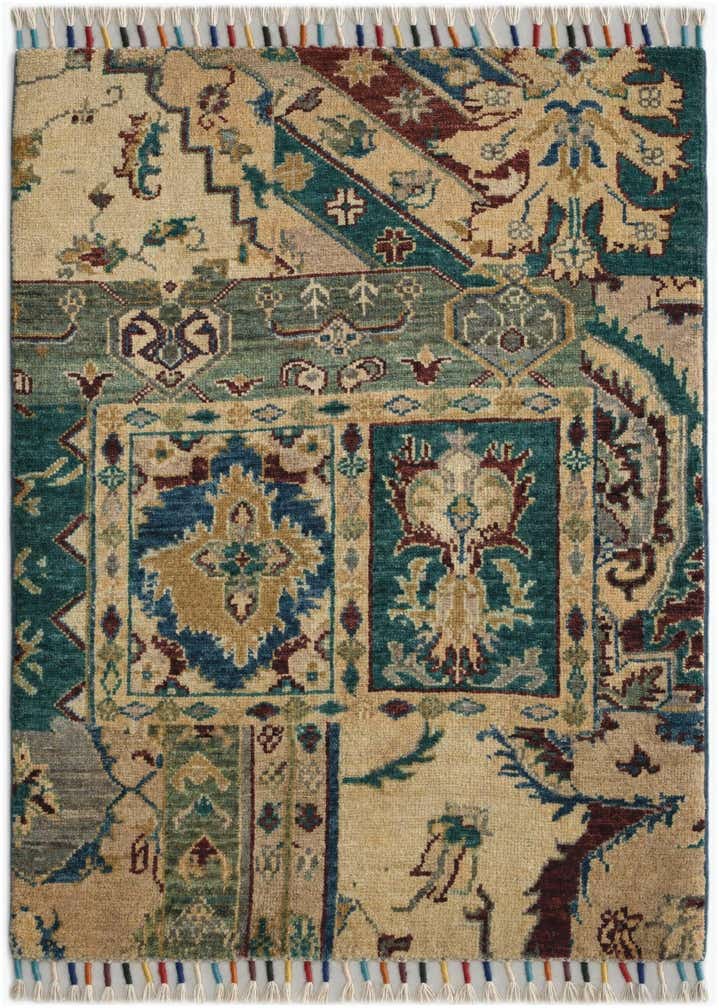 2' 1 x 2' 11 Hand Knotted Ariana Ziegler Rug
