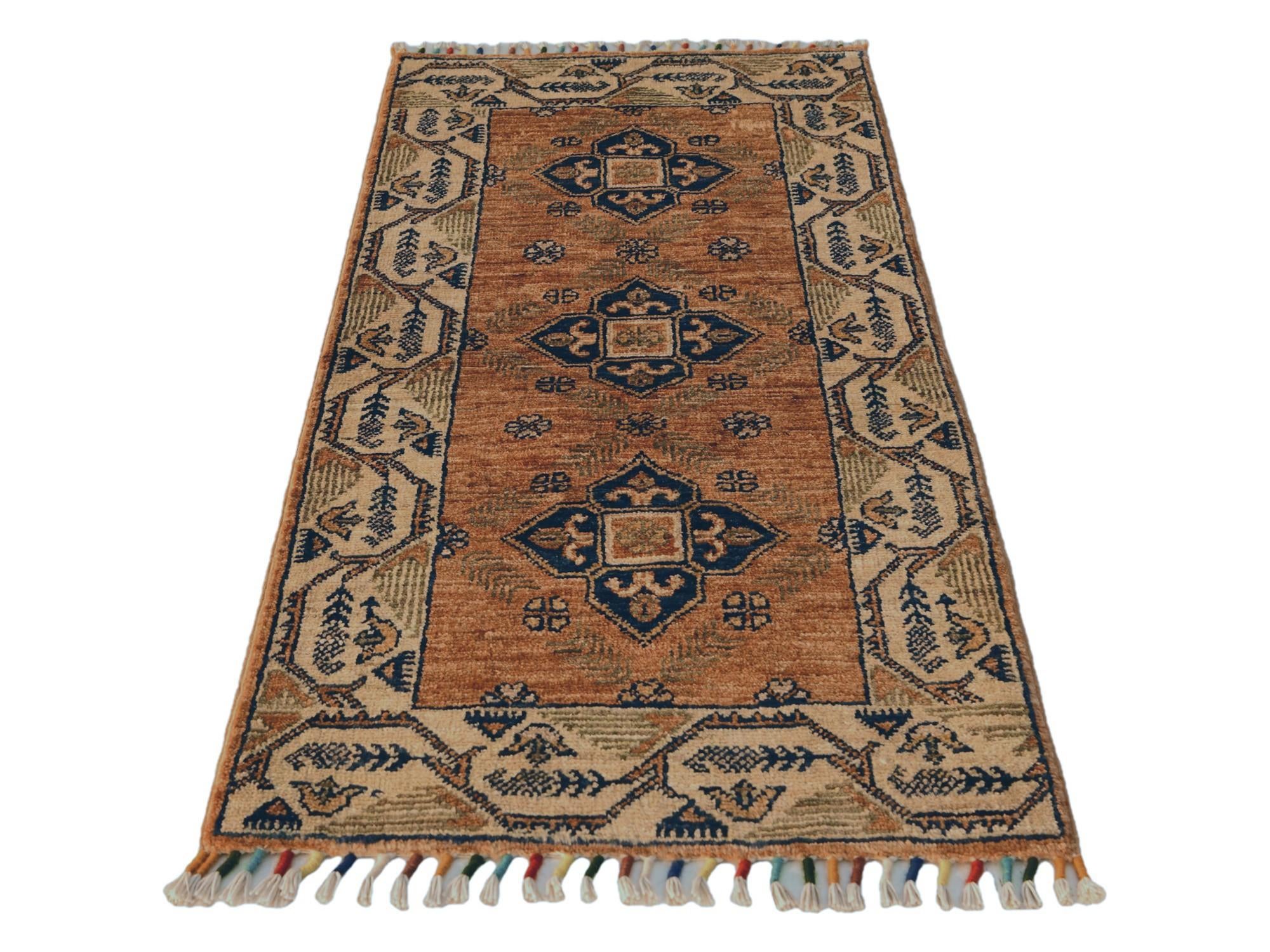 1' 8 x 3' 6 Hand Knotted Ariana Ziegler Rug