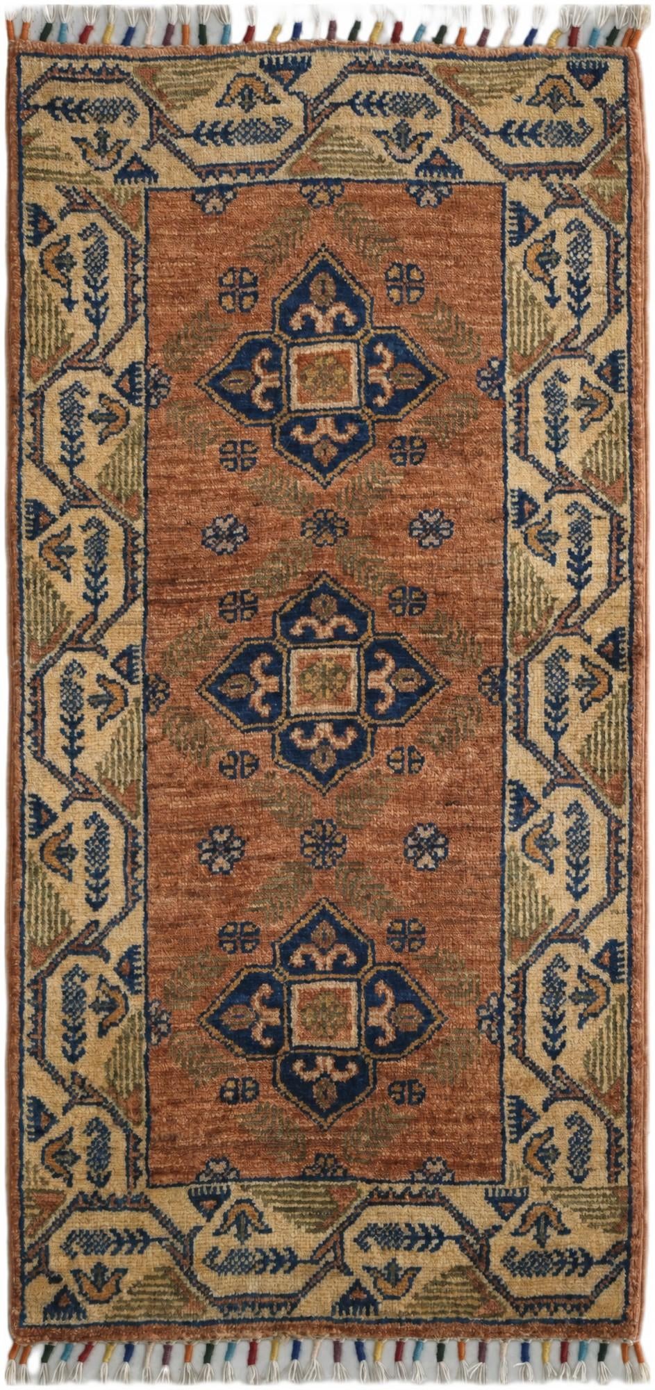 1' 8 x 3' 6 Hand Knotted Ariana Ziegler Rug