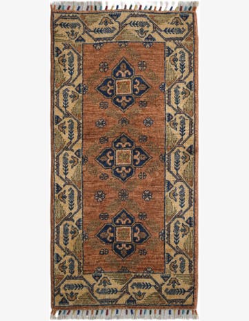 1' 8 x 3' 6 Hand Knotted Ariana Ziegler Rug