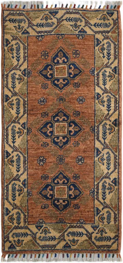 1' 8 x 3' 6 Hand Knotted Ariana Ziegler Rug