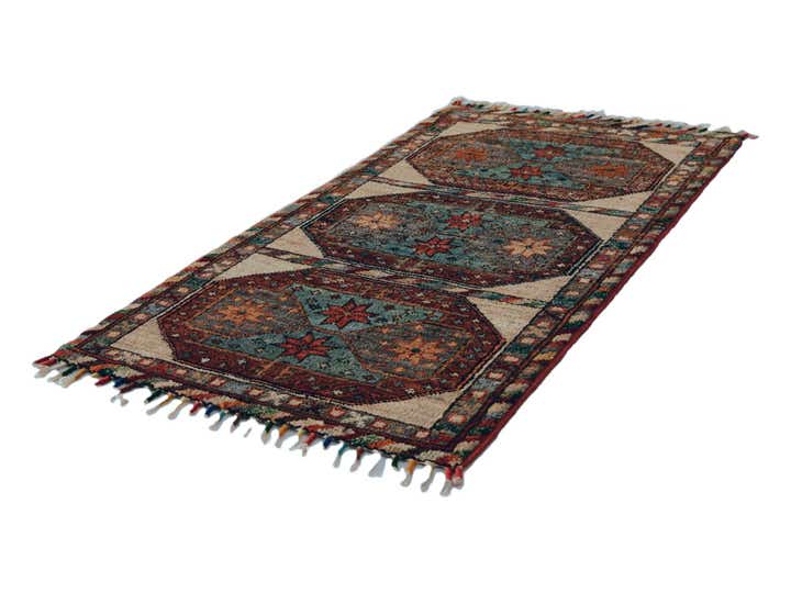 1' 8 x 3' 2 Hand Knotted Ariana Ziegler Rug