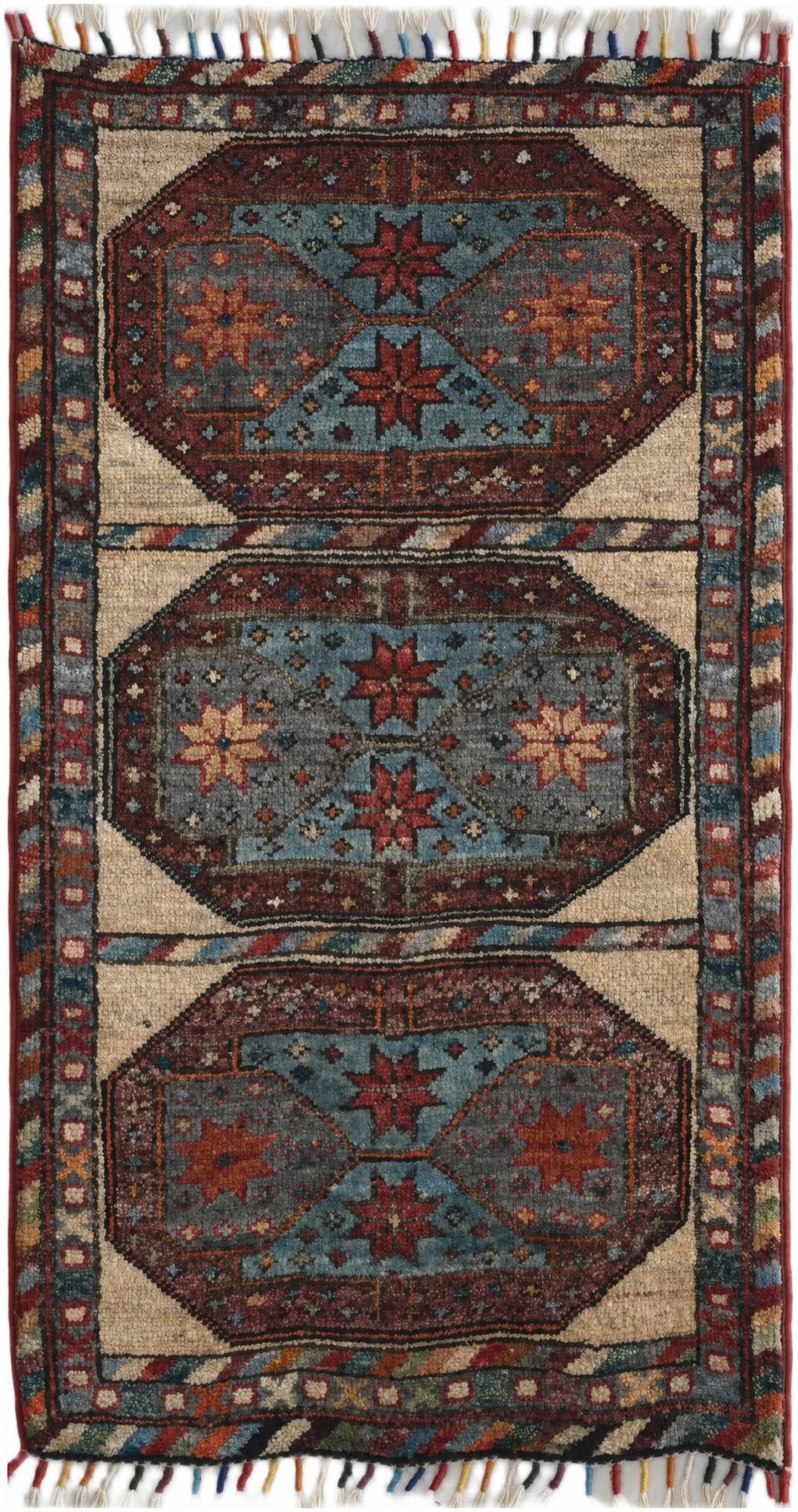 1' 8 x 3' 2 Hand Knotted Ariana Ziegler Rug