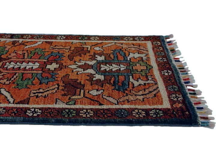 1' 8 x 3' 4 Hand Knotted Ariana Ziegler Rug