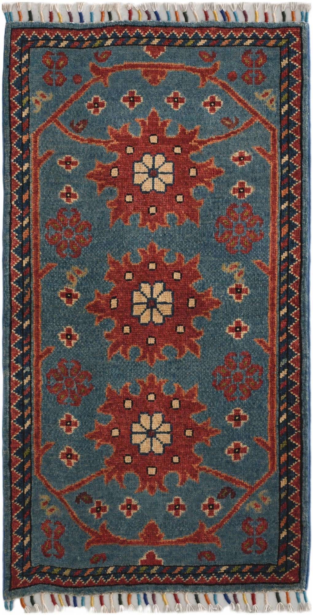 1' 9 x 3' 4 Hand Knotted Ariana Ziegler Rug