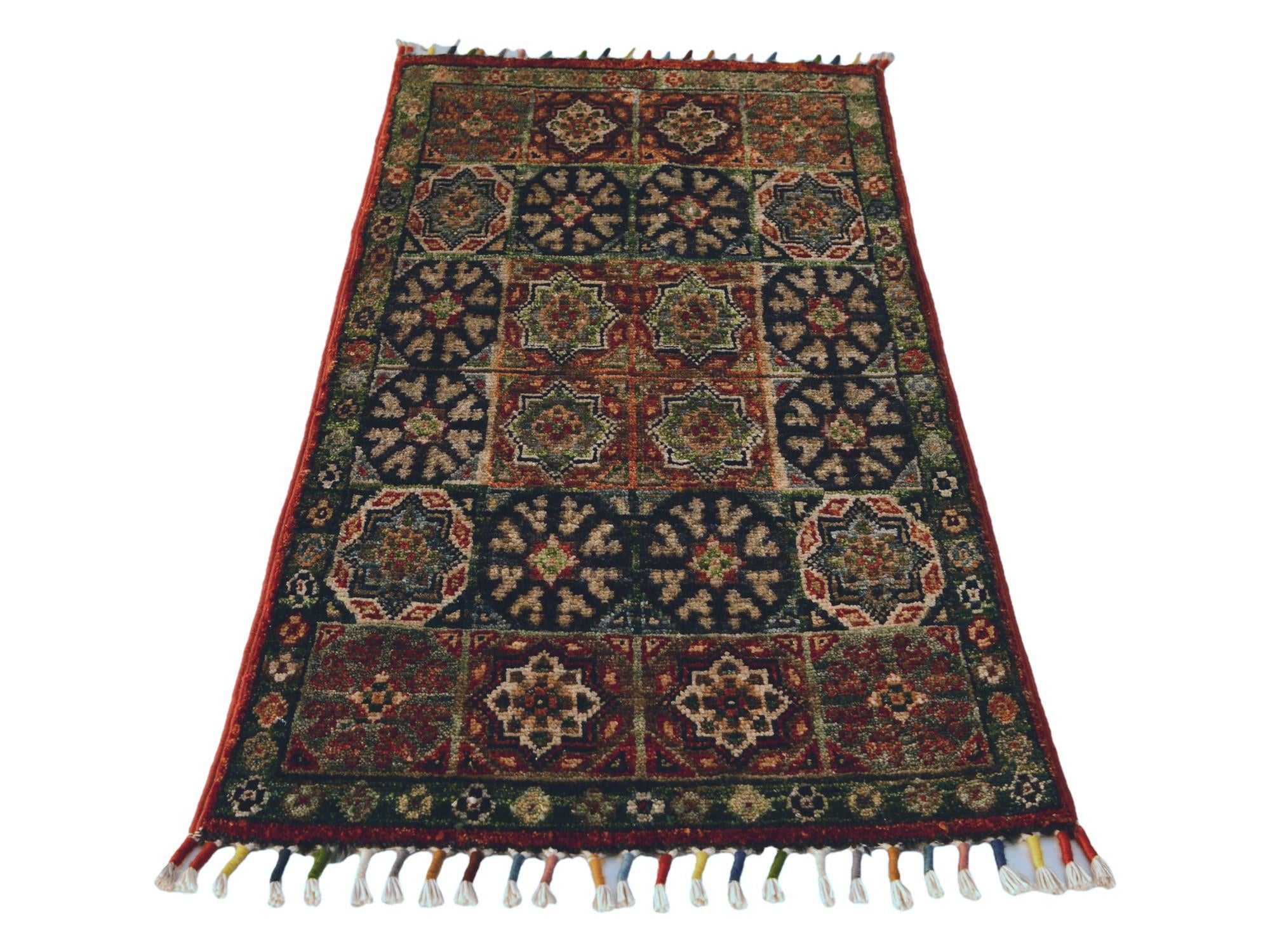 1' 8 x 3' 3 Hand Knotted Ariana Ziegler Rug