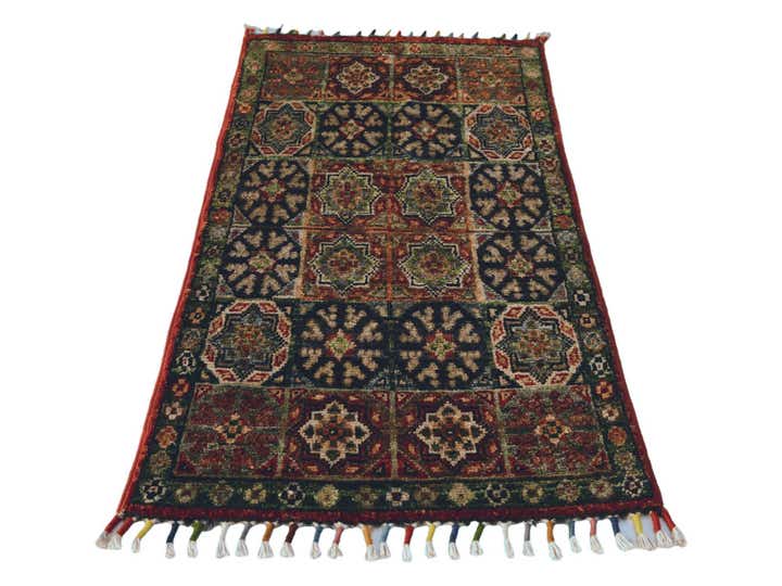 1' 8 x 3' 3 Hand Knotted Ariana Ziegler Rug