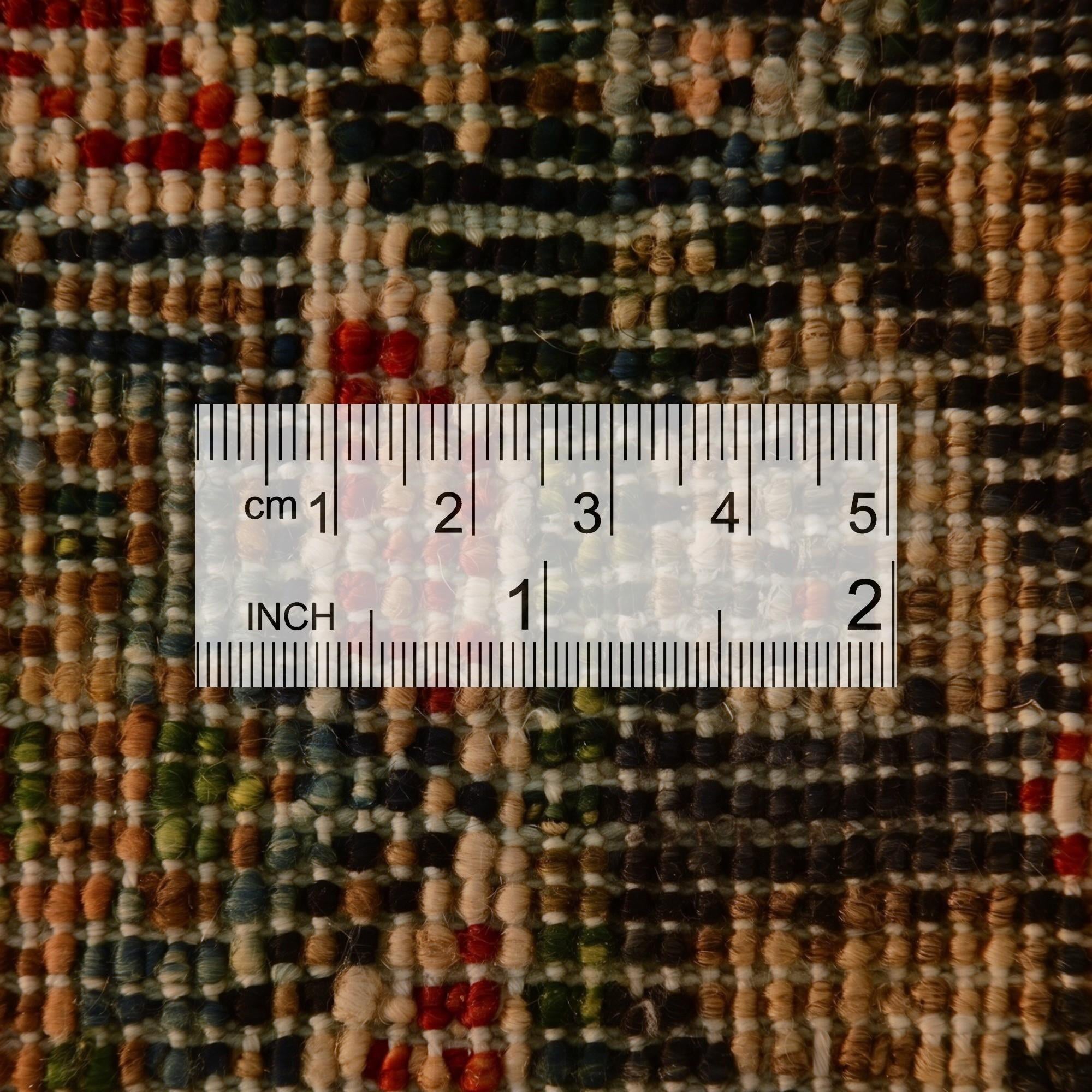 1' 8 x 3' 3 Hand Knotted Ariana Ziegler Rug