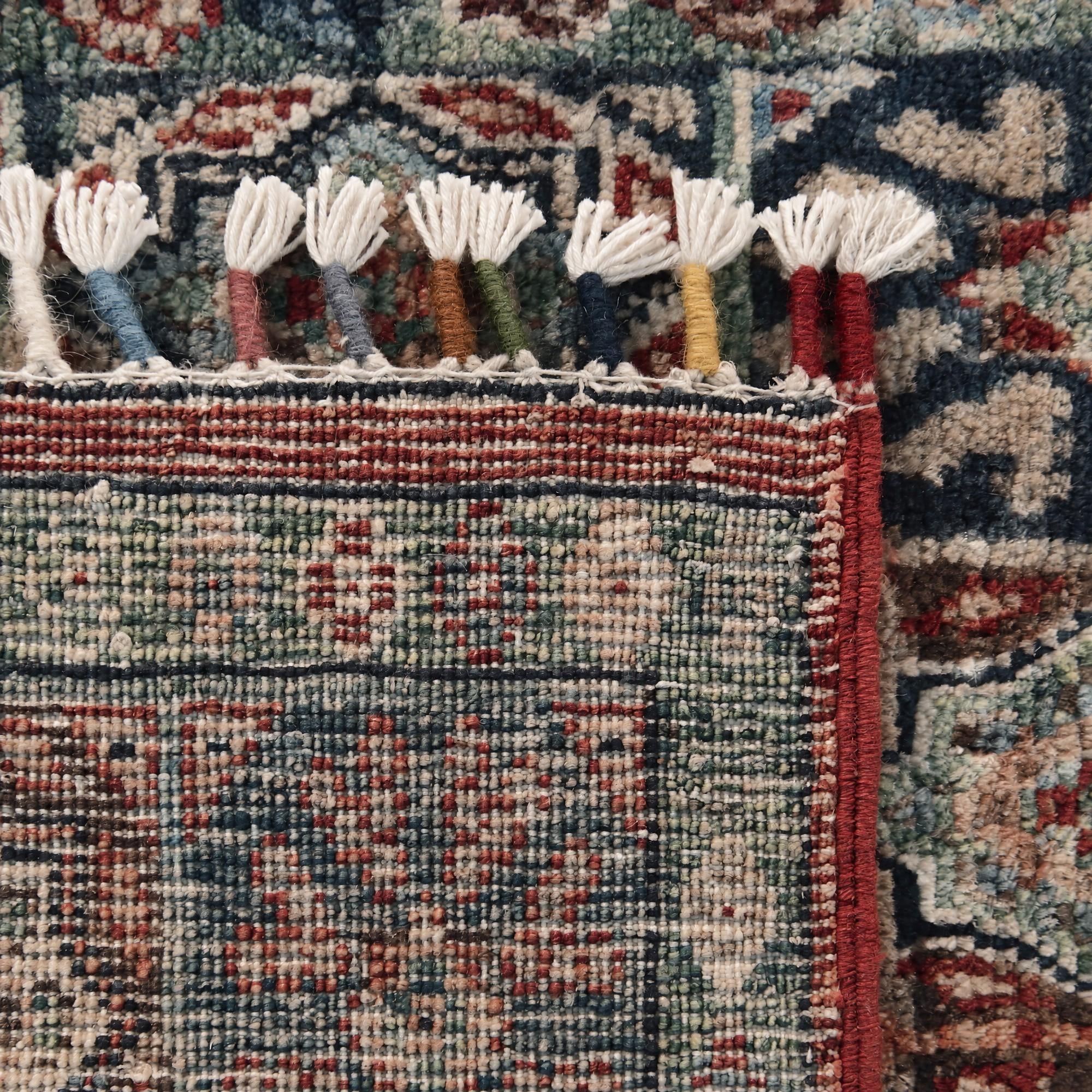 50cm x 100cm Hand Knotted Ariana Ziegler Rug