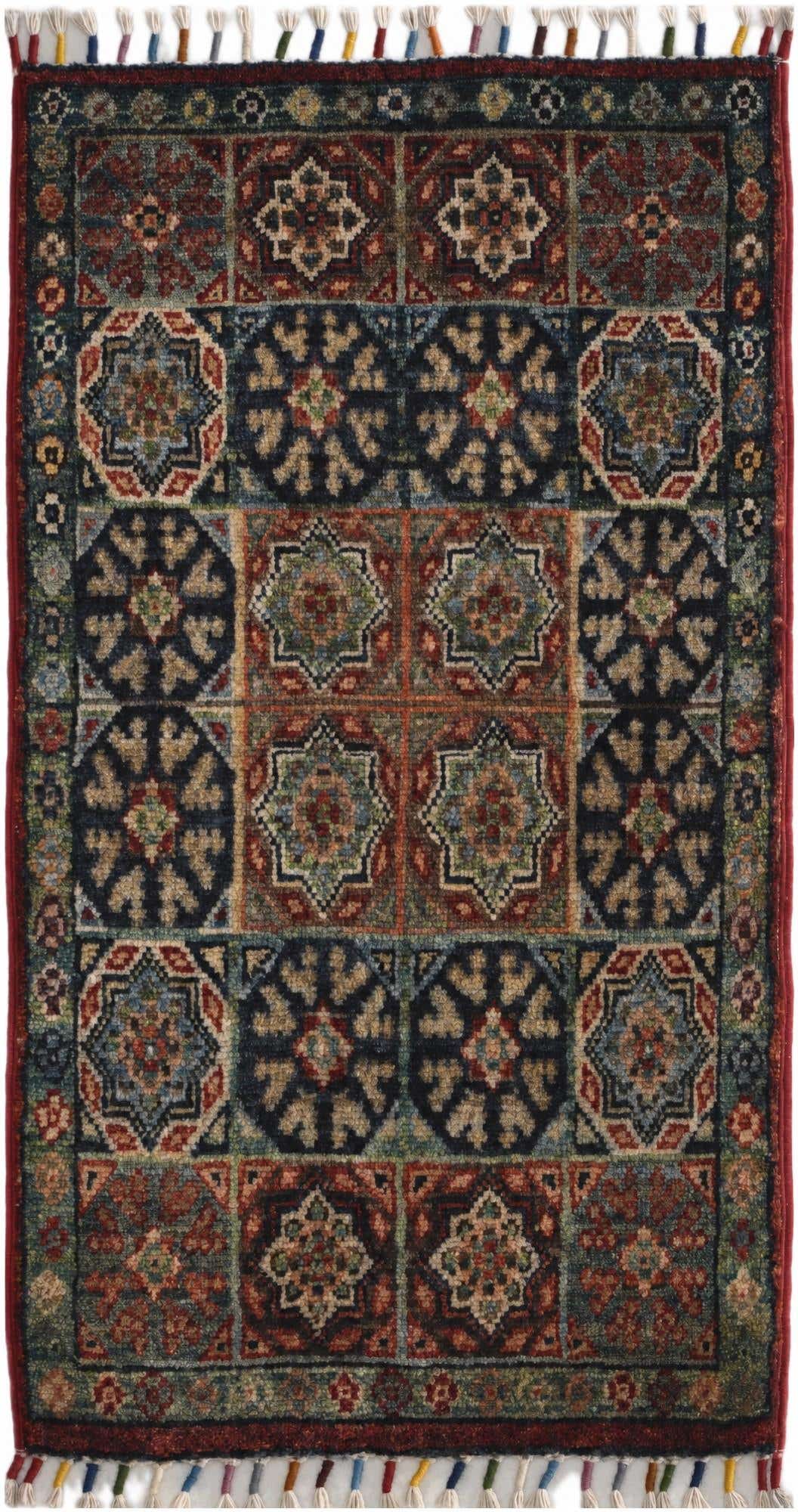 1' 8 x 3' 3 Hand Knotted Ariana Ziegler Rug