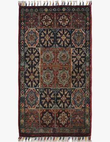 1' 8 x 3' 3 Hand Knotted Ariana Ziegler Rug
