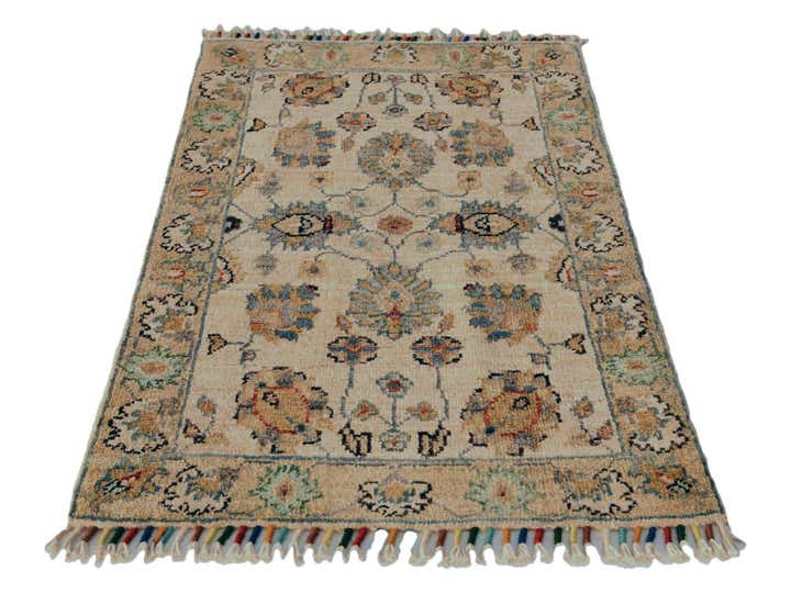1' 11 x 2' 10 Hand Knotted Ariana Ziegler Rug