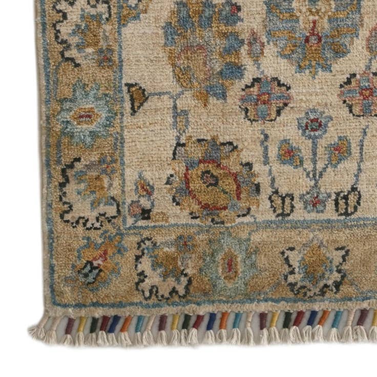 Detail image of 1' 11 x 2' 10 Hand Knotted Ariana Ziegler Rug
