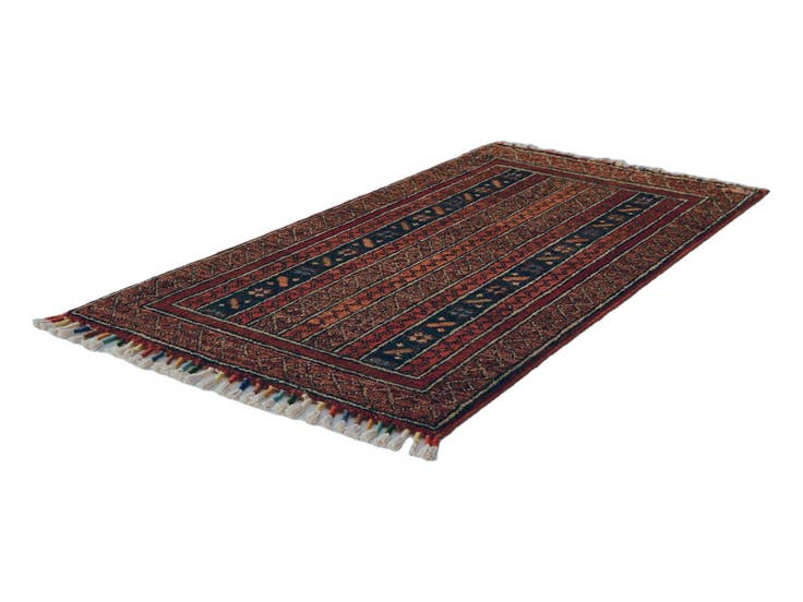 Detail image of 1' 9 x 3' 4 Hand Knotted Ariana Ziegler Rug