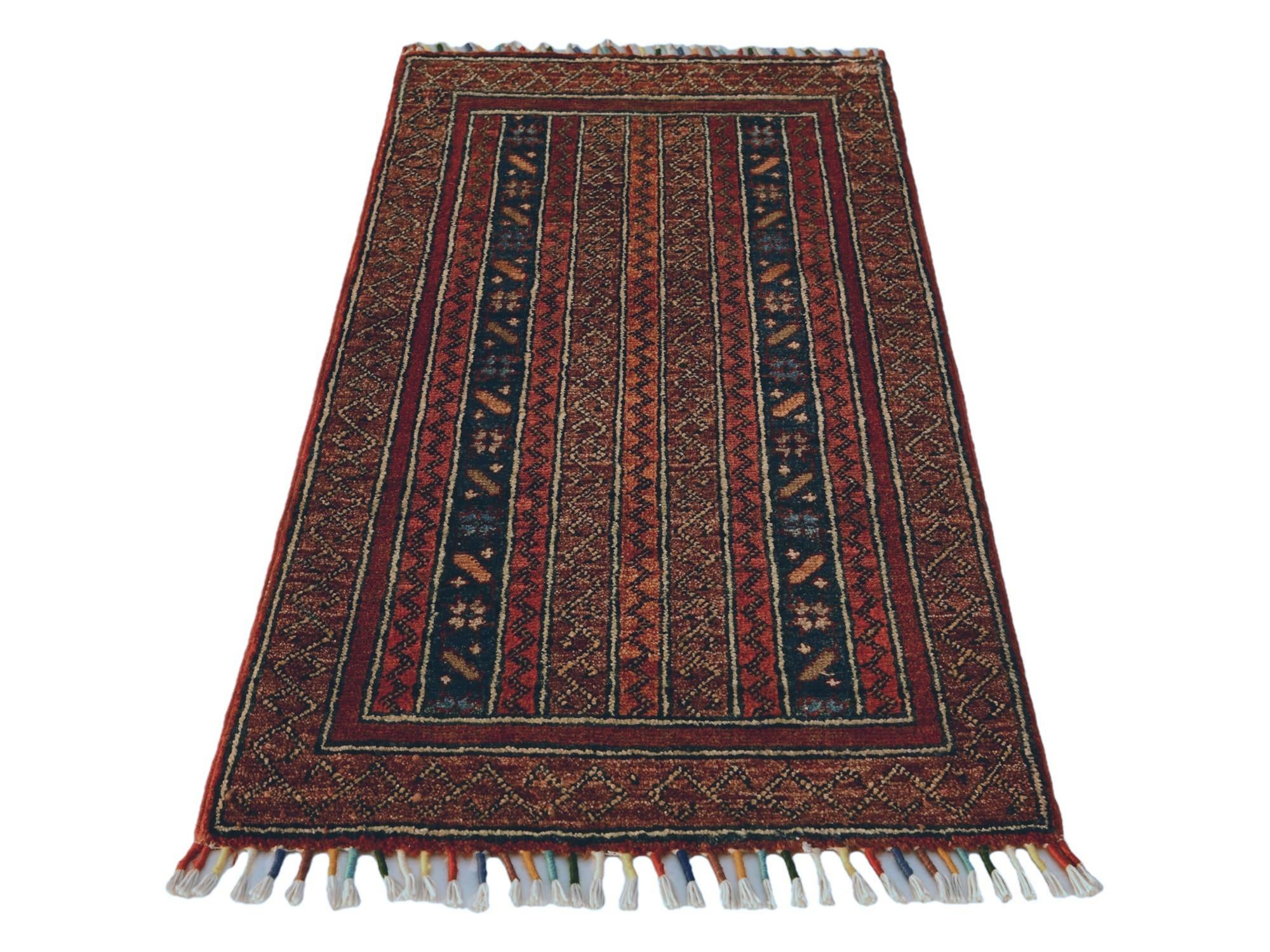 1' 9 x 3' 4 Hand Knotted Ariana Ziegler Rug