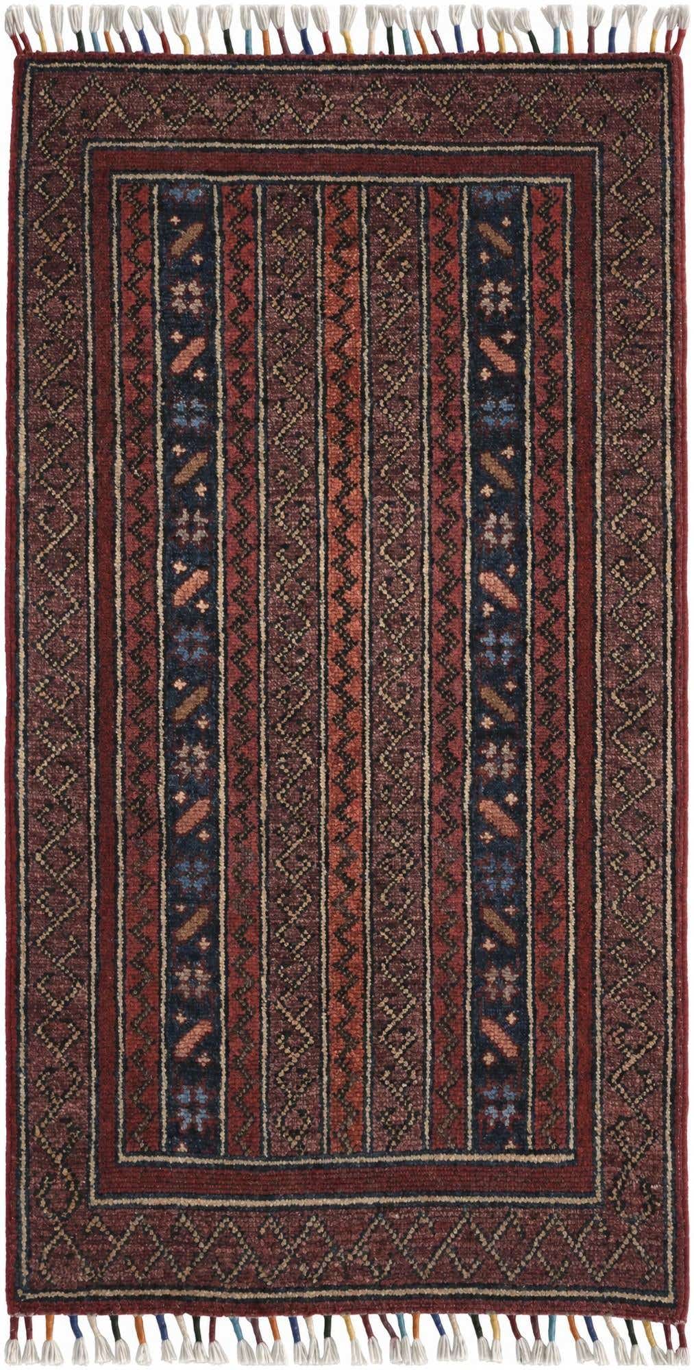 1' 9 x 3' 4 Hand Knotted Ariana Ziegler Rug