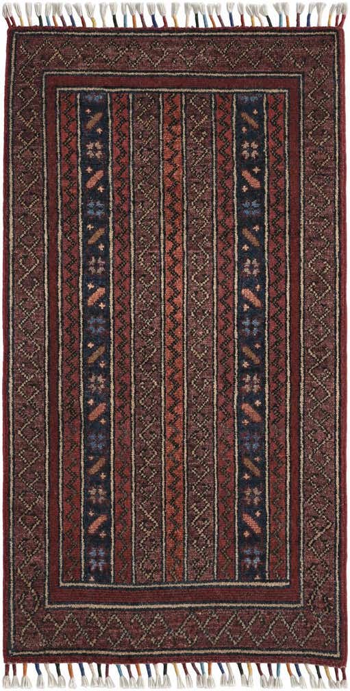 1' 9 x 3' 4 Hand Knotted Ariana Ziegler Rug
