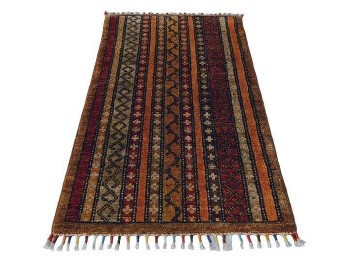 1' 8 x 3' 3 Hand Knotted Ariana Ziegler Rug