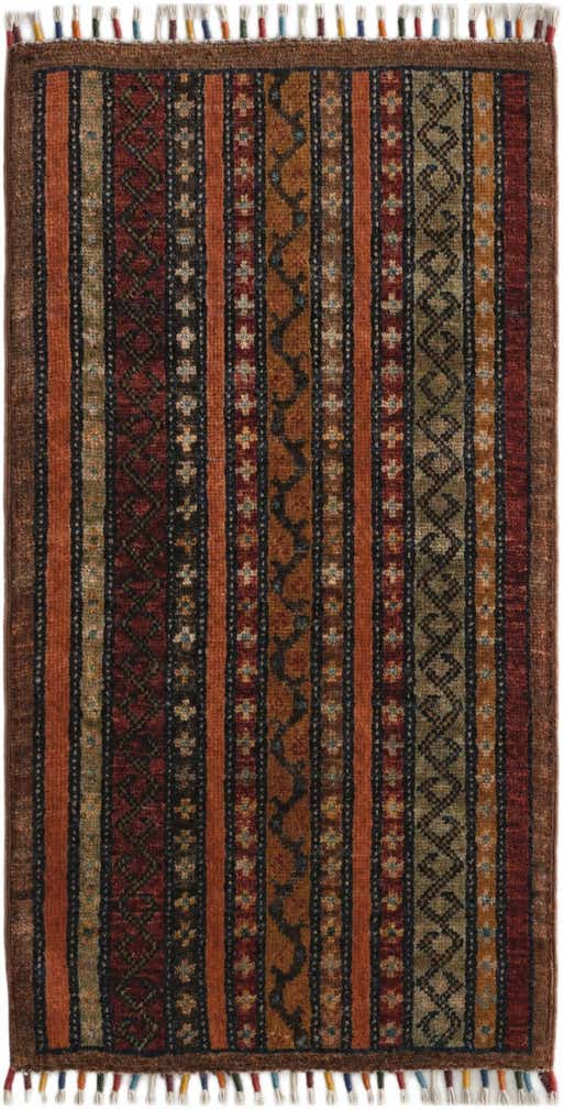 1' 8 x 3' 3 Hand Knotted Ariana Ziegler Rug