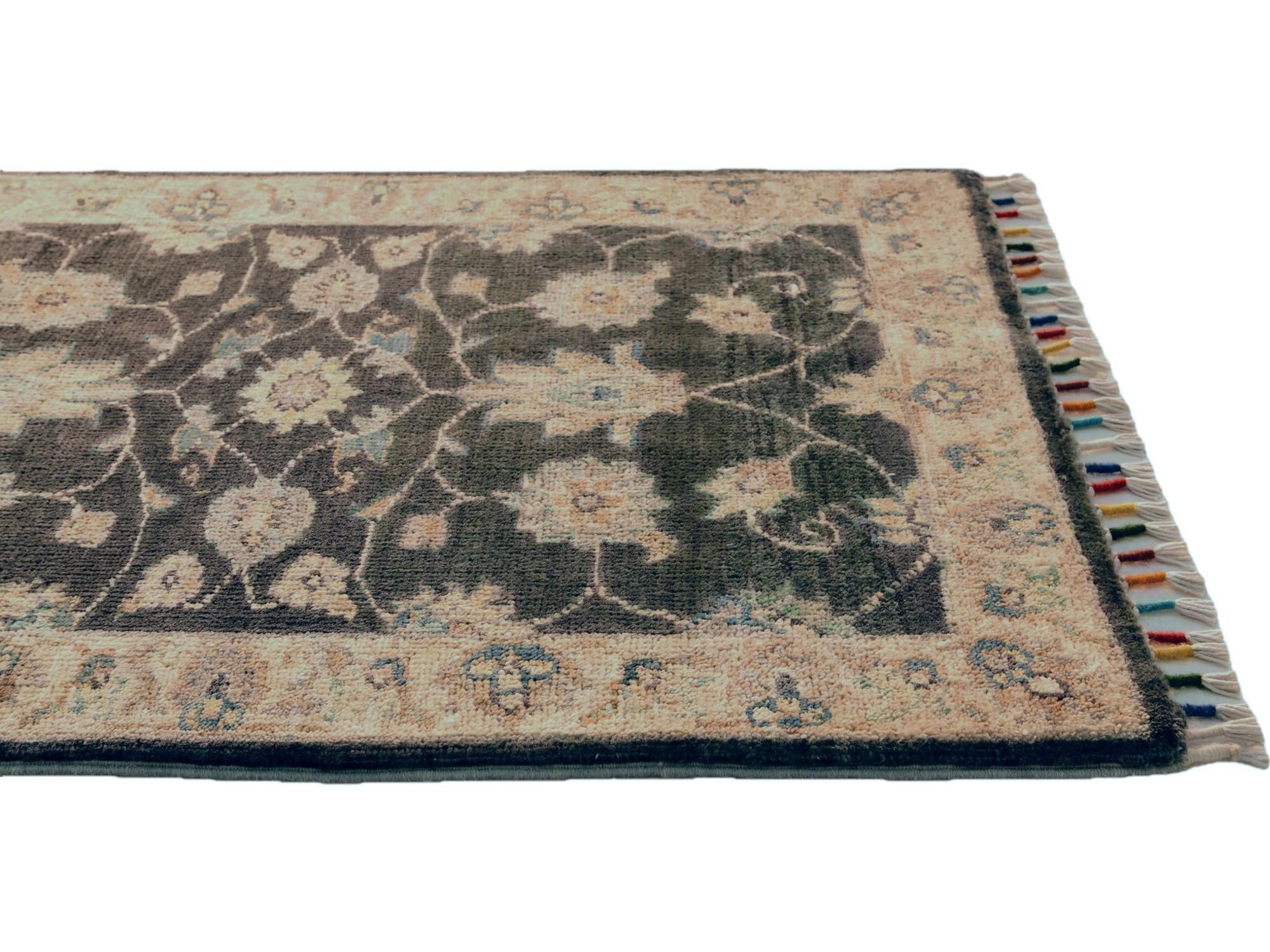 2' x 3' Hand Knotted Ariana Ziegler Rug