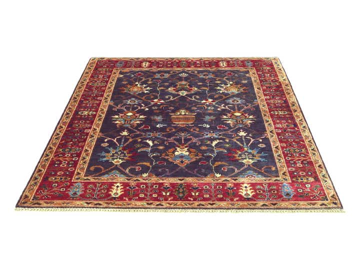 5' 1 x 6' 8 Hand Knotted Ariana Ziegler Rug