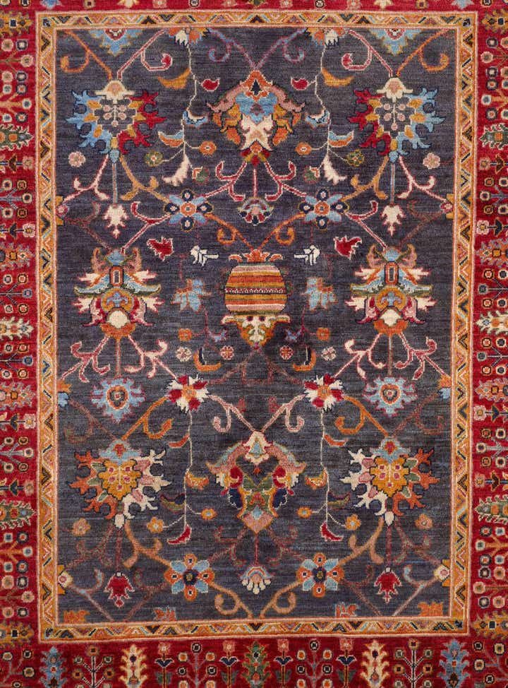 5' 1 x 6' 8 Hand Knotted Ariana Ziegler Rug