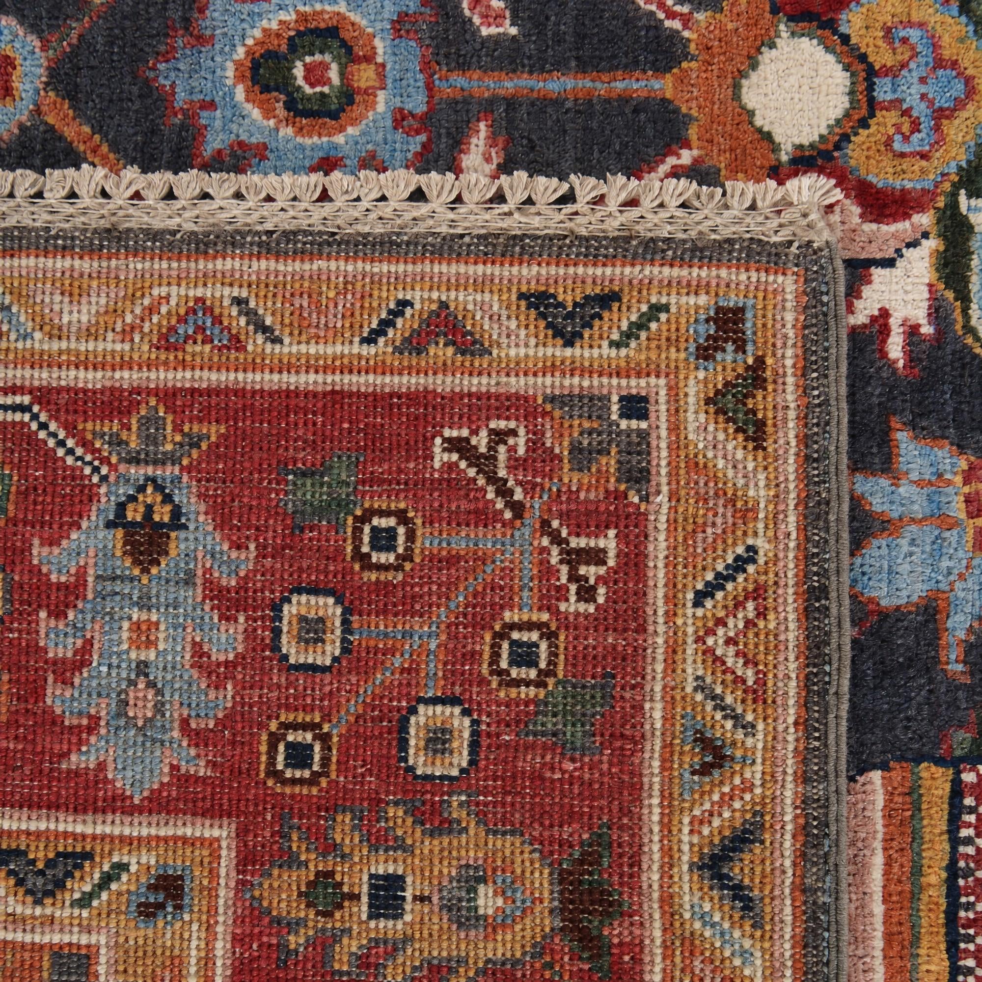 155cm x 205cm Hand Knotted Ariana Ziegler Rug