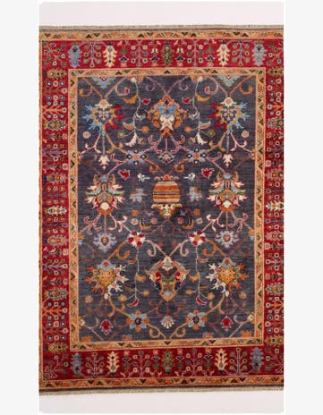 5' 1 x 6' 8 Hand Knotted Ariana Ziegler Rug