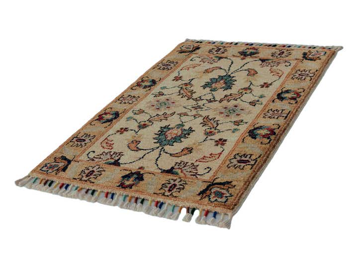 1' 10 x 2' 9 Hand Knotted Ariana Ziegler Rug