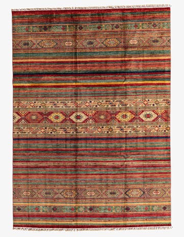 8' 4 x 11' 3 Hand Knotted Ariana Ziegler Oriental Rug
