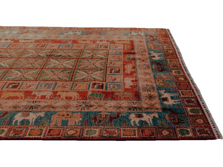 6' 8 x 9' 10 Hand Knotted Bakhtiar Rug