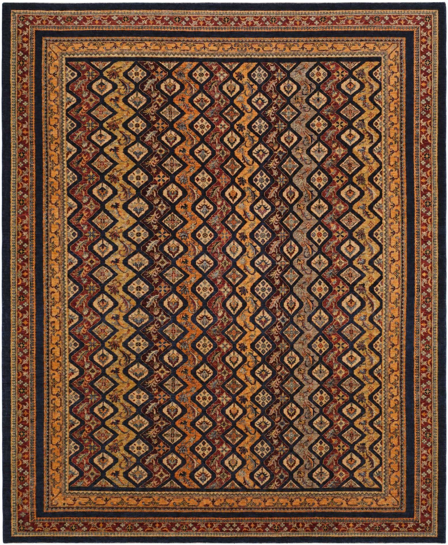 8' 5 x 10' 2 Hand Knotted Bakhtiar Rug