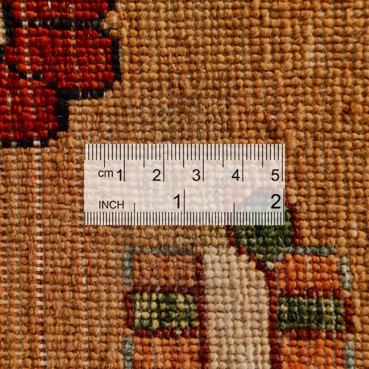 Detail image of 9' 7 x 13' 7 Hand Knotted Bakhtiar Rug