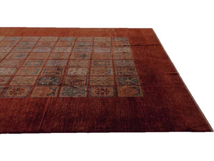 10' x 13' 1 Hand Knotted Bakhtiar Rug