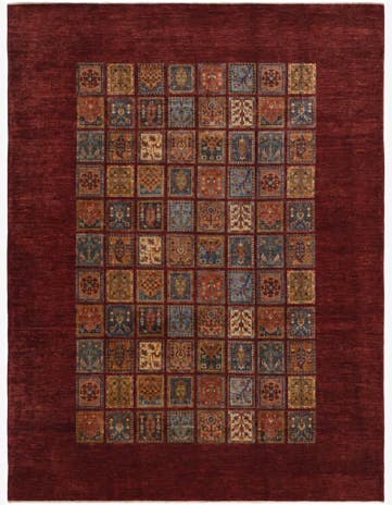 10' x 13' 1 Hand Knotted Bakhtiar Rug