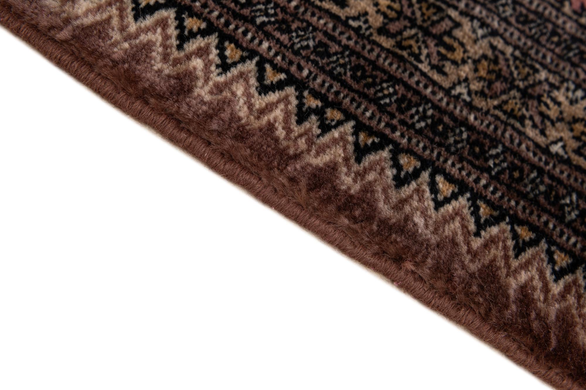 2' 8 x 4' Hand Knotted Bokhara Wool Rug