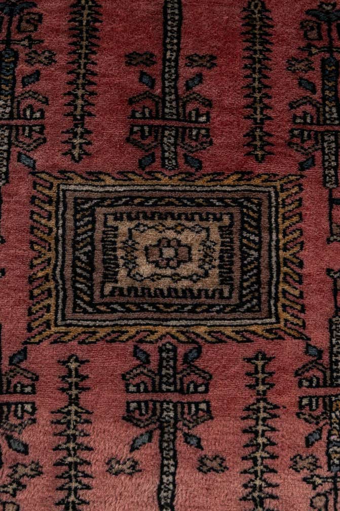 2' 8 x 4' Hand Knotted Bokhara Wool Rug