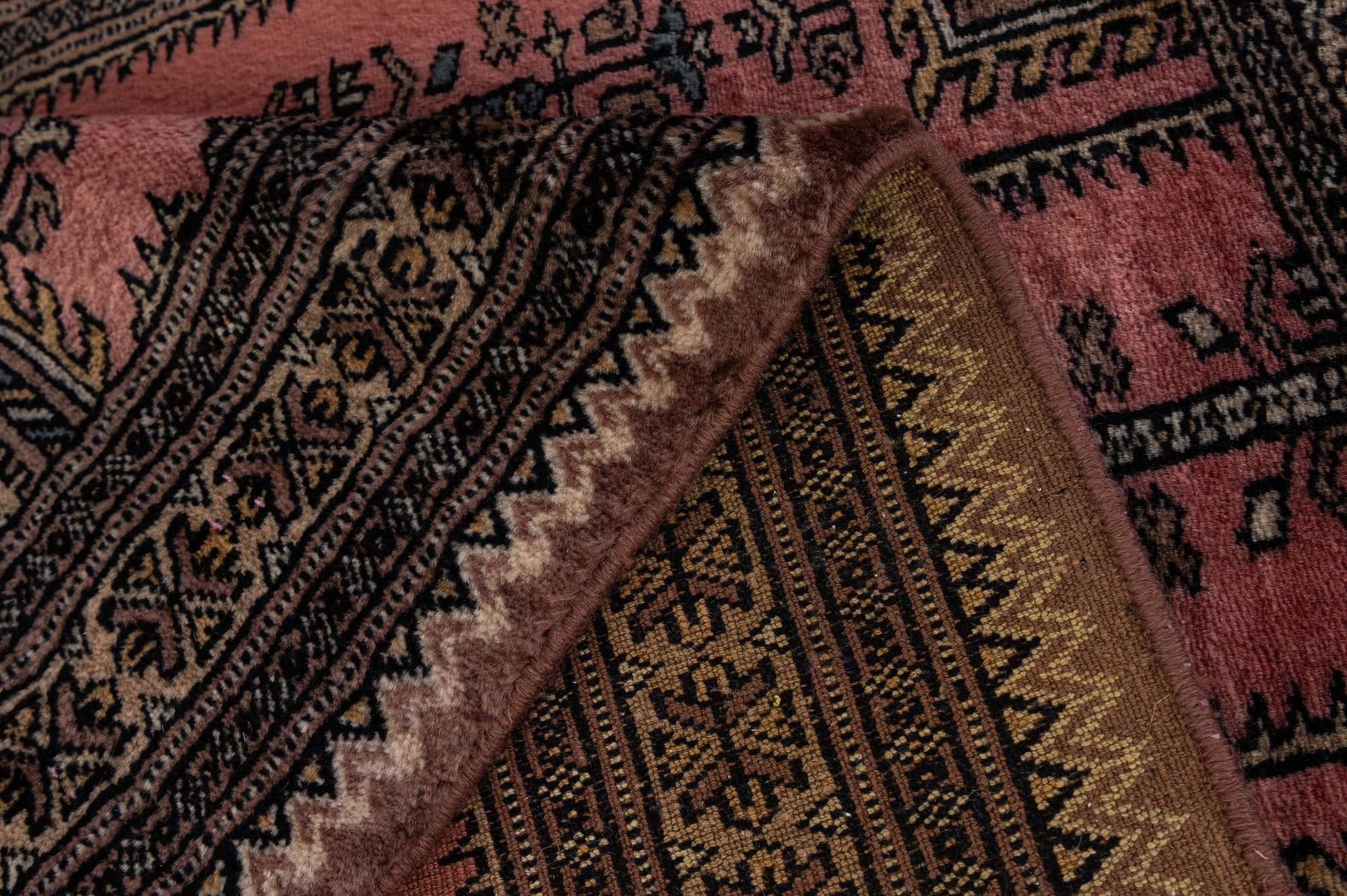 2' 8 x 4' Hand Knotted Bokhara Wool Rug