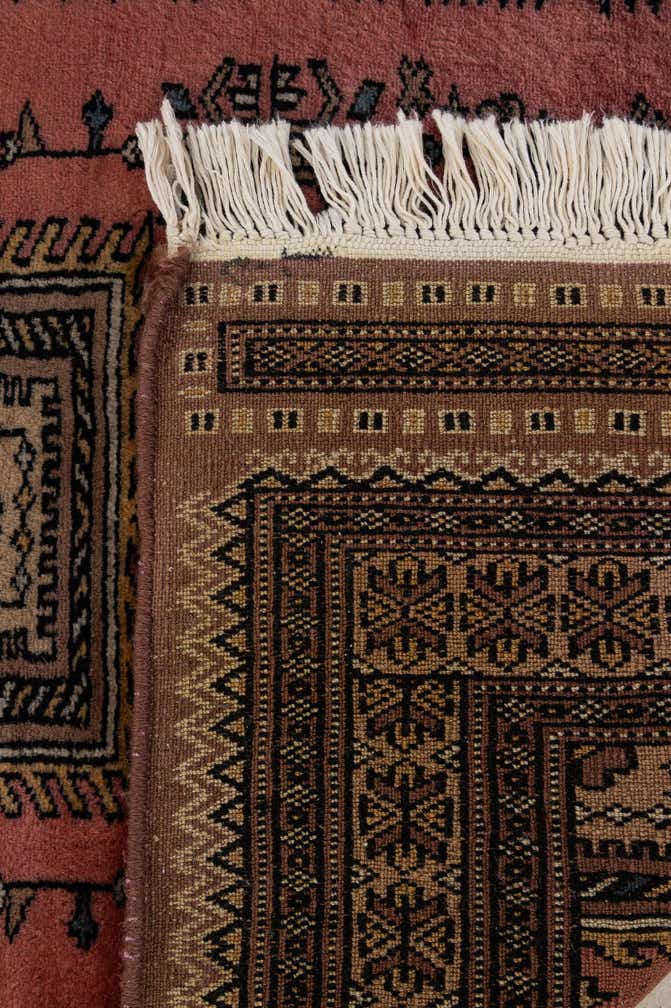 2' 8 x 4' Hand Knotted Bokhara Wool Rug
