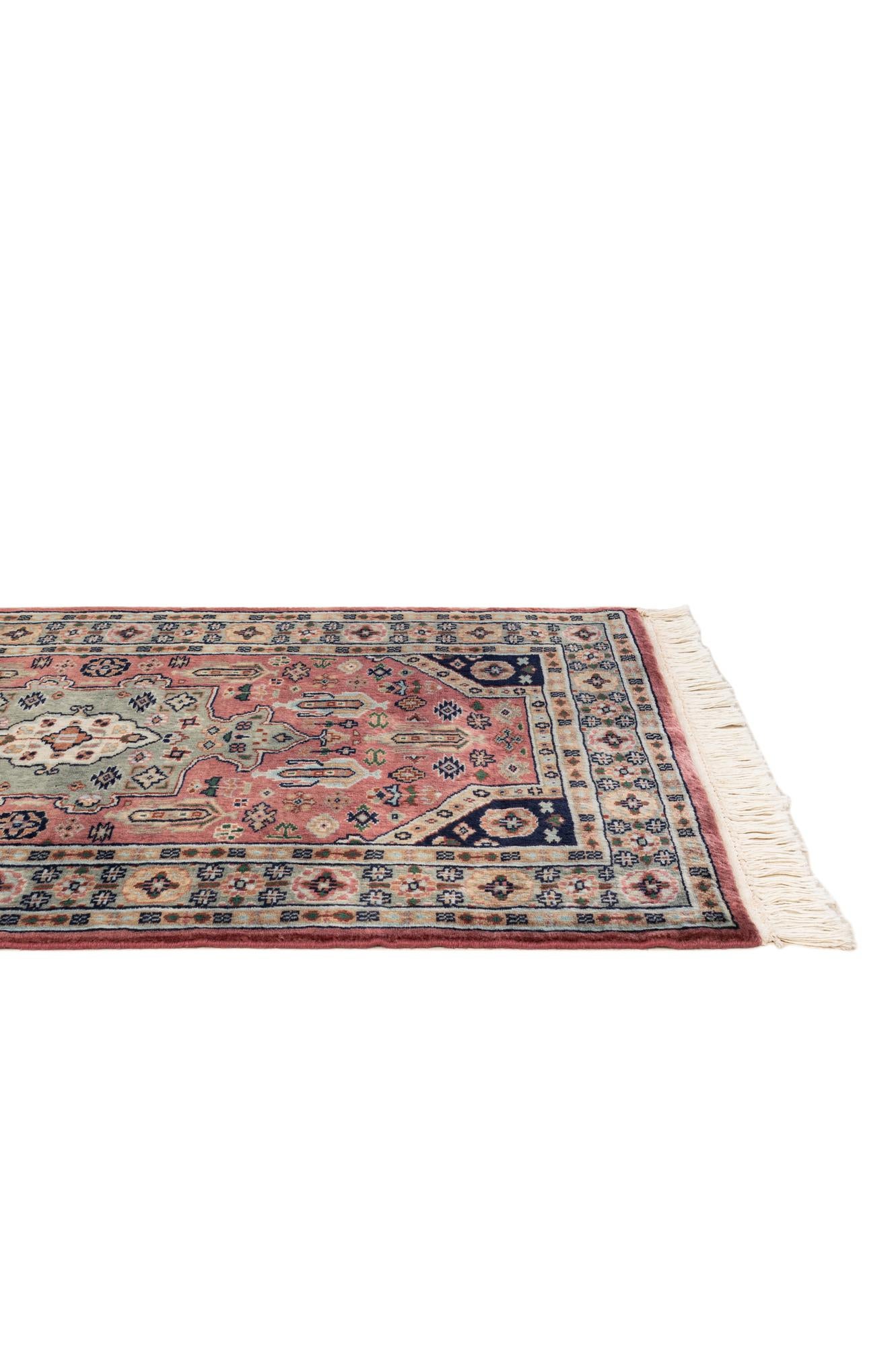2' 7 x 4' 6 Hand Knotted Bokhara Wool Rug