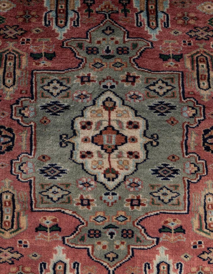 Detail image of 2' 7 x 4' 6  Hand Knotted Bokhara Wool Rug