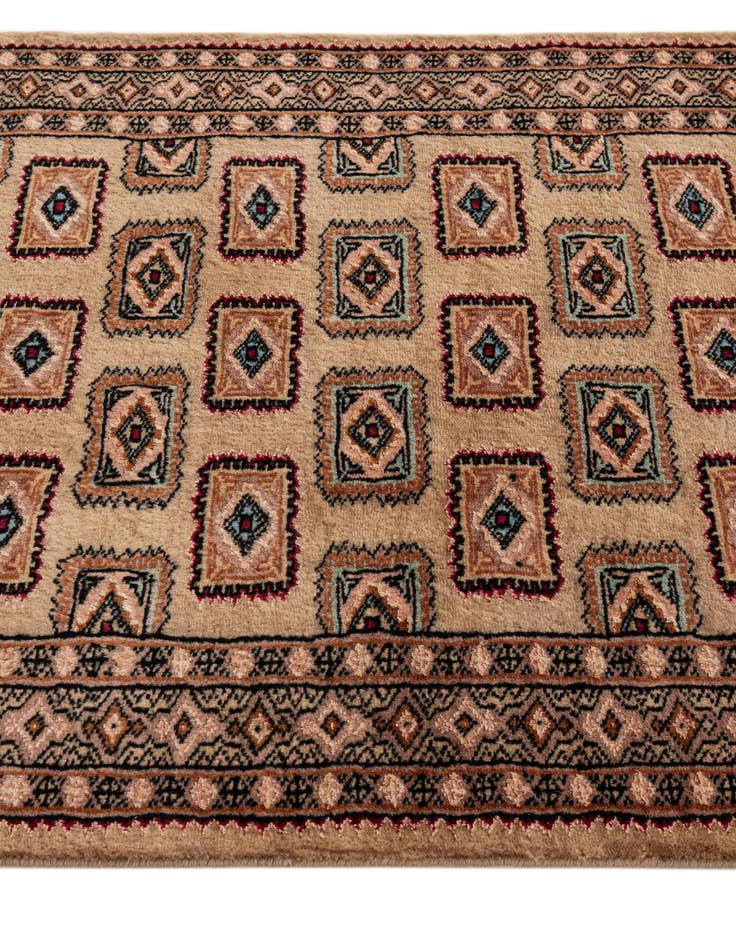 Detail image of 2' 7 x 4' 4 Hand Knotted Bokhara Rug